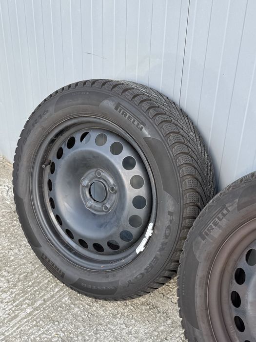 Jante Opel Astra K cauciucuri iarna Pirelli Powercy 205/55/R16 DOT24