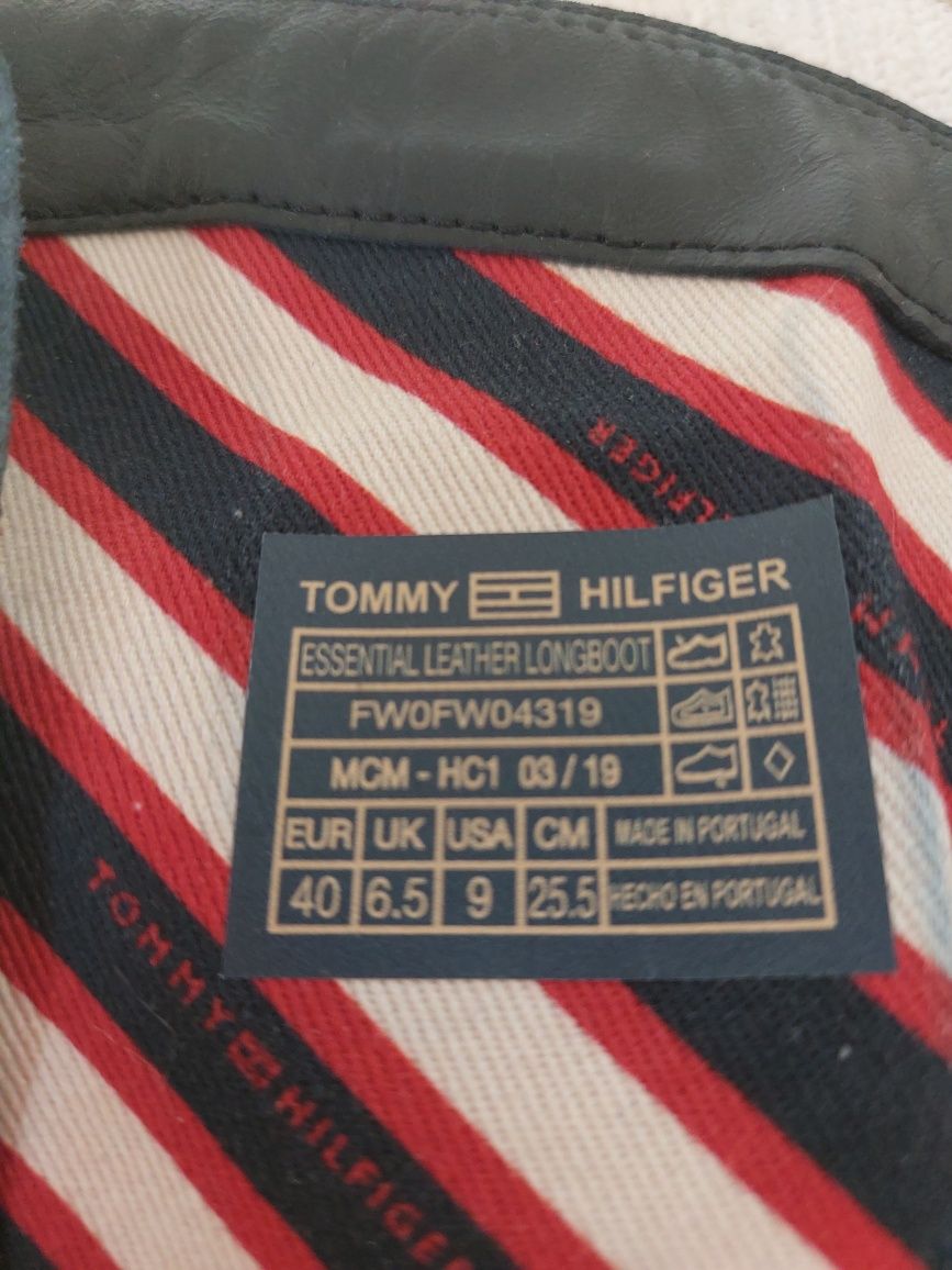 Продам сапоги демисезонные Tommy Hilfiger 40 размер