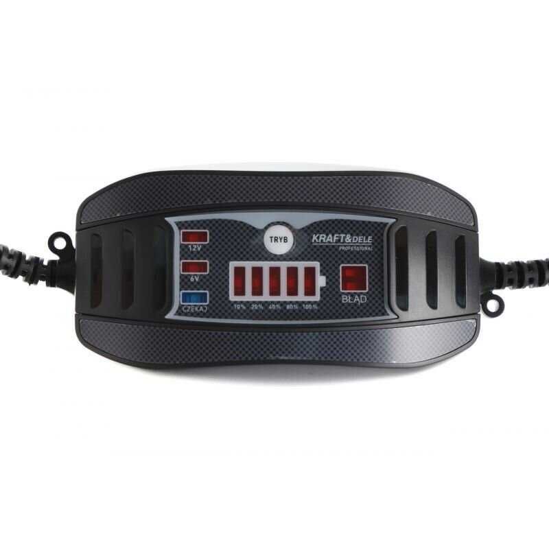 Автоматично зарядно устройство за акумулатор, за мотор 6V-12V, 1 A