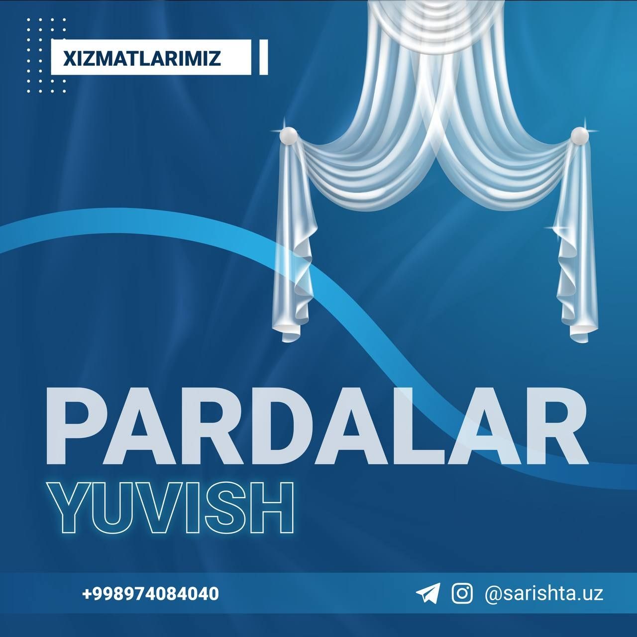 Sarishta gilam yuvish