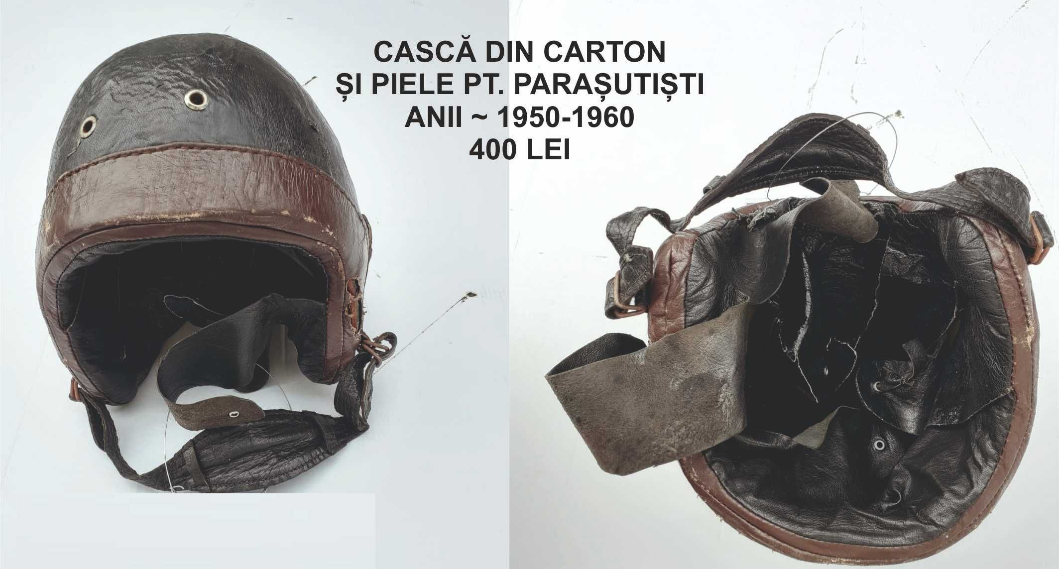 Cască militară de război și cască militara pt. parașutiști