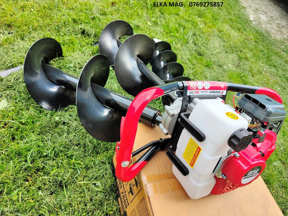 Motoburghiu Campion GT 8.CP Freze 10+15+20cm!Livrare 30lei/3 Burghie!