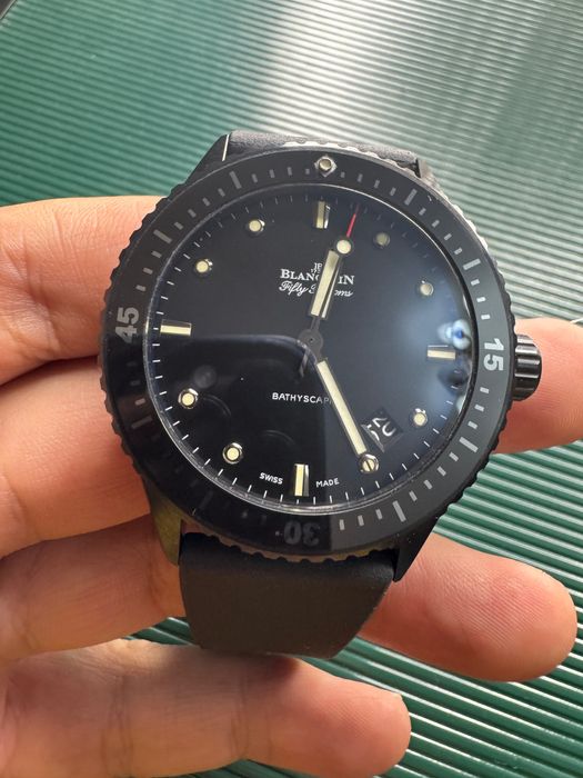 Blancpain Batyscaphe 43mm Black Ceramic