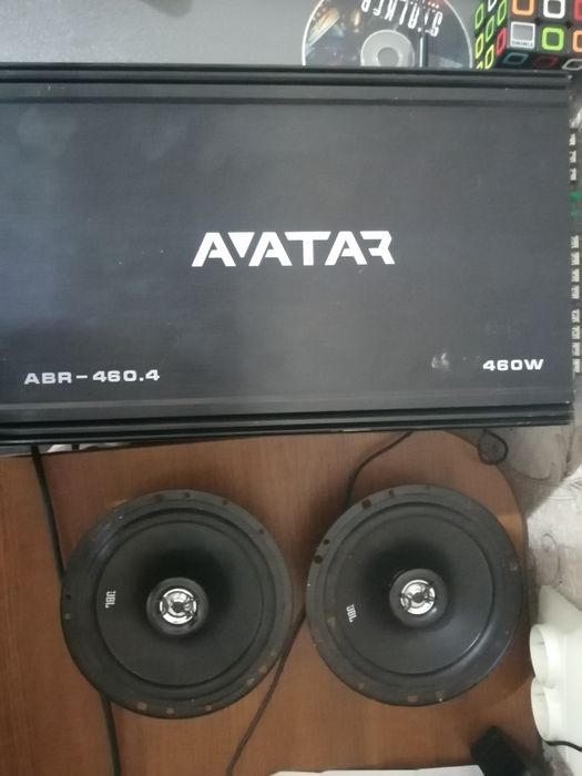 Продам усилитель и динамики