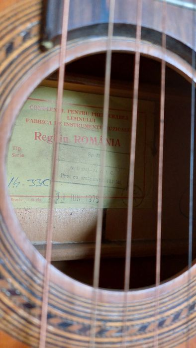 chitară clasica 4/4 Reghin România 1975