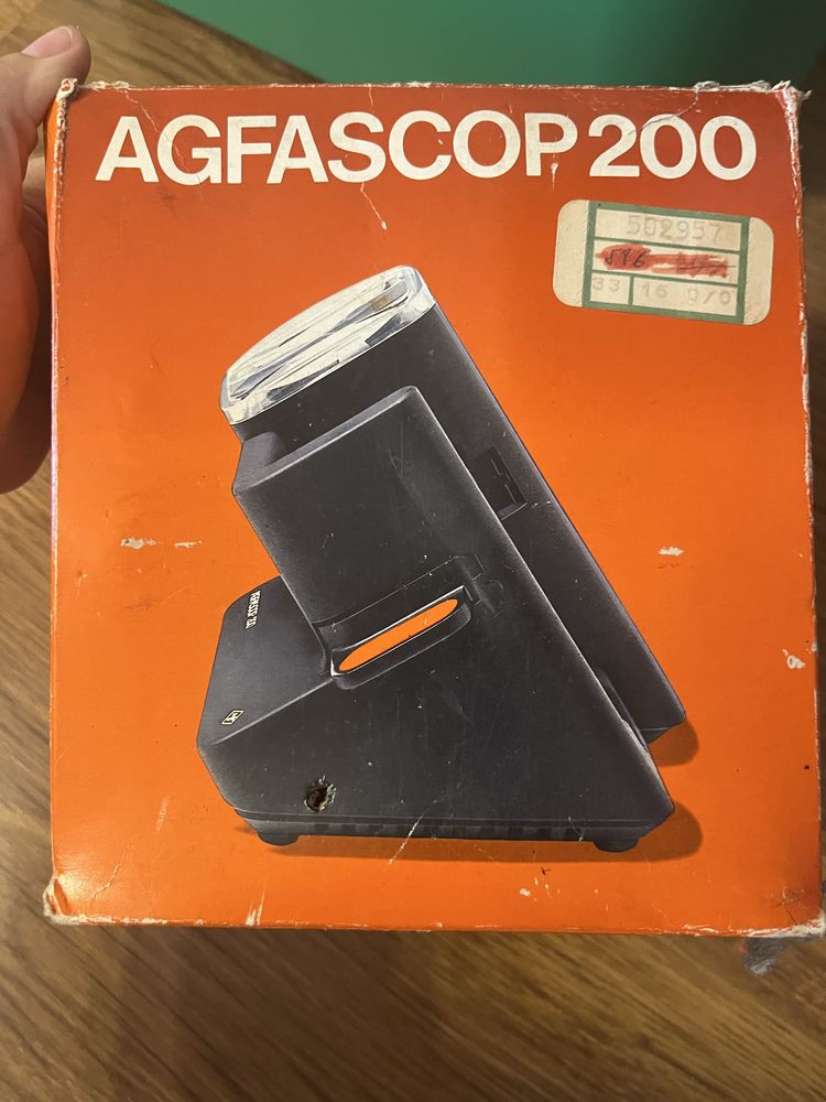 agfa agfascop vizualizare diapozitive vechi nou