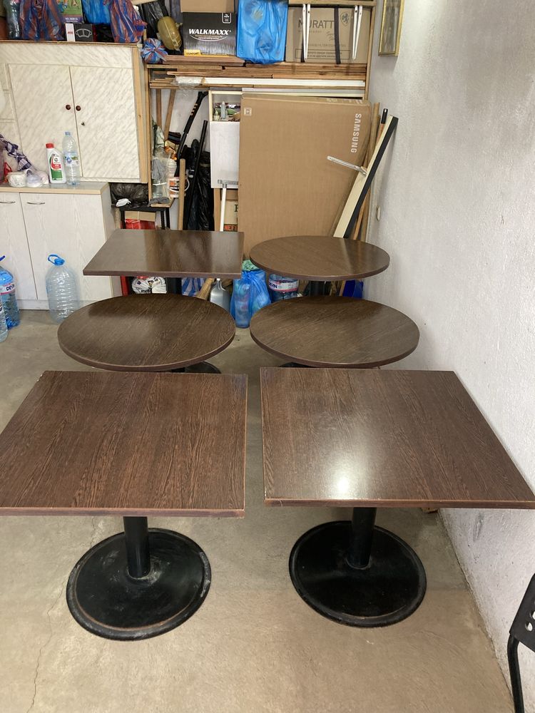 Пластмасови столове с метална конструкция от-ИКЕА