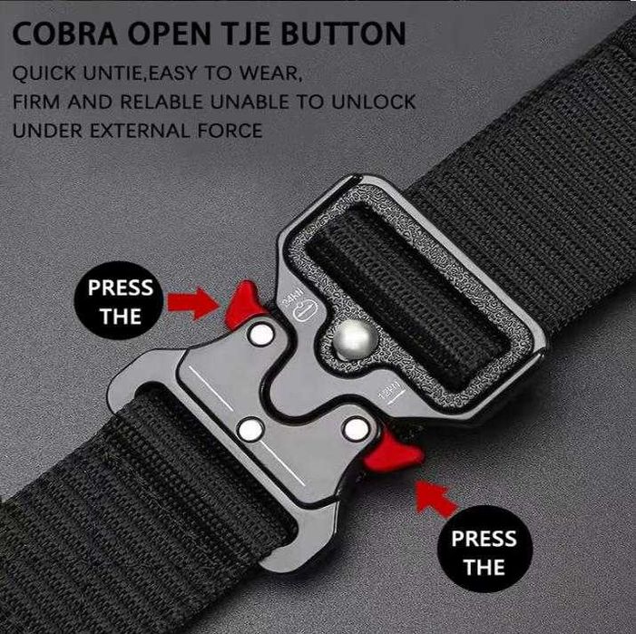 Боен Тактически Колан Airsoft Belt Стрелба Туризъм Лов Страничен Кобур