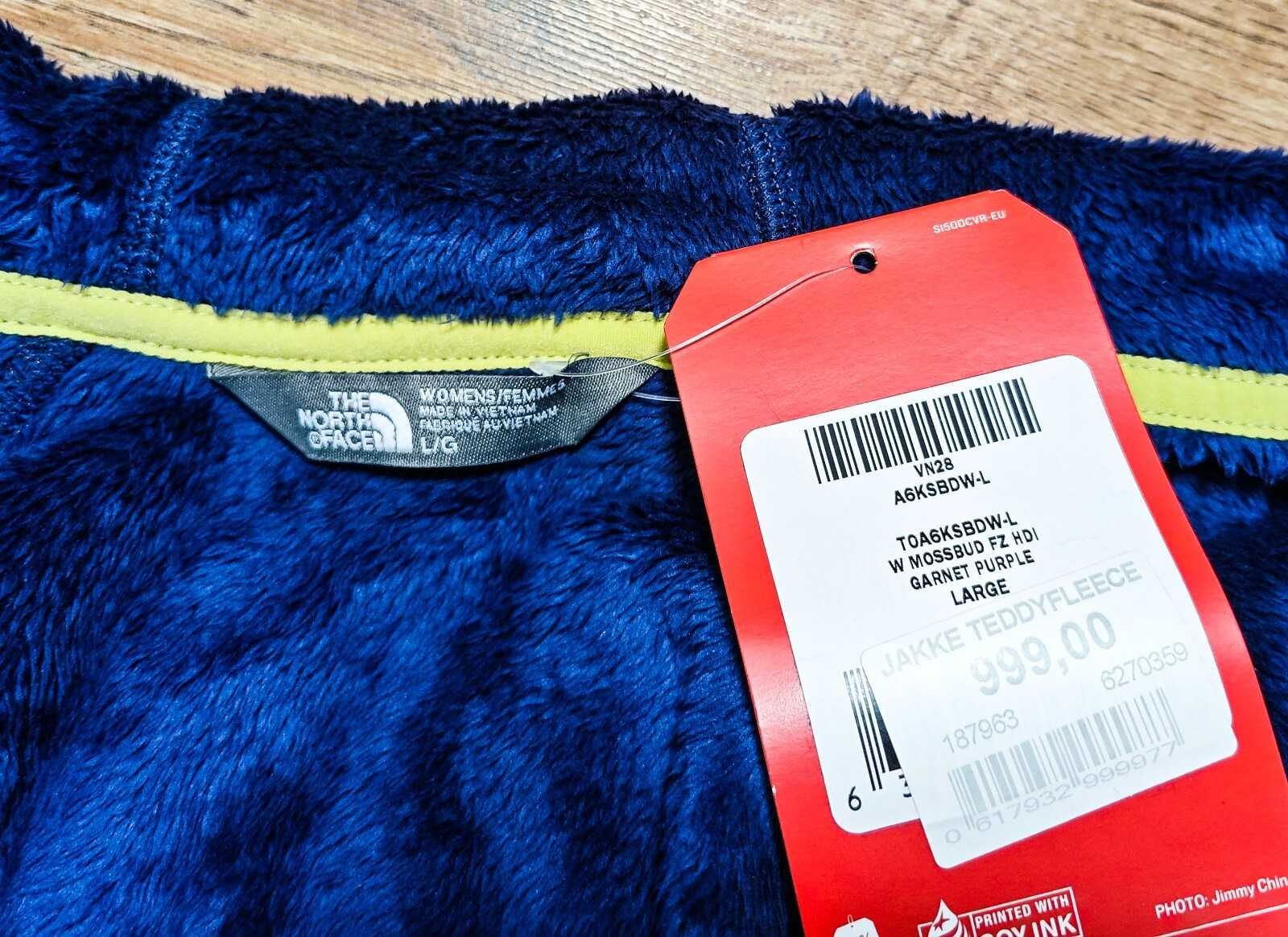 The North Face Teddy Fleece Оригинално дамско яке с качулка размер L