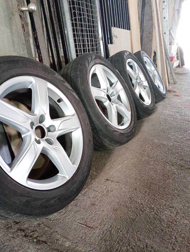 AUDU A6 ALLROUD джанти със летнии гуми 235/55/18 8J ET41 5x112 цо66,6