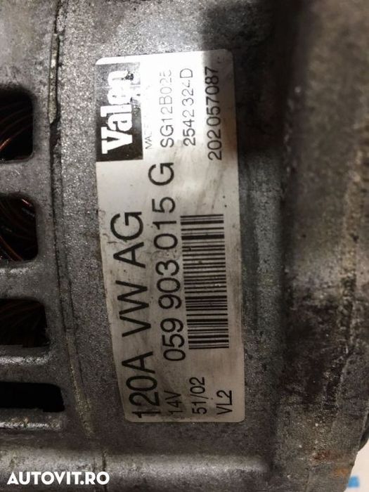 Alternator VW Passat Audi A4 A6 2.5TDI V6 2001 - 2005