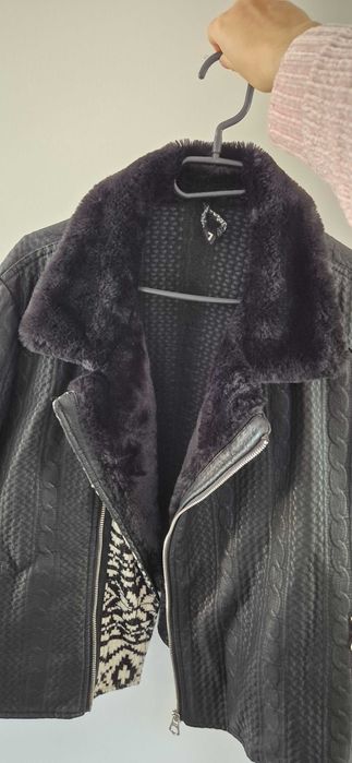 Geaca de piele Desigual marimea 46