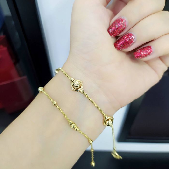 Золотой нежный красивый браслетик. Золото 585 Доставка.