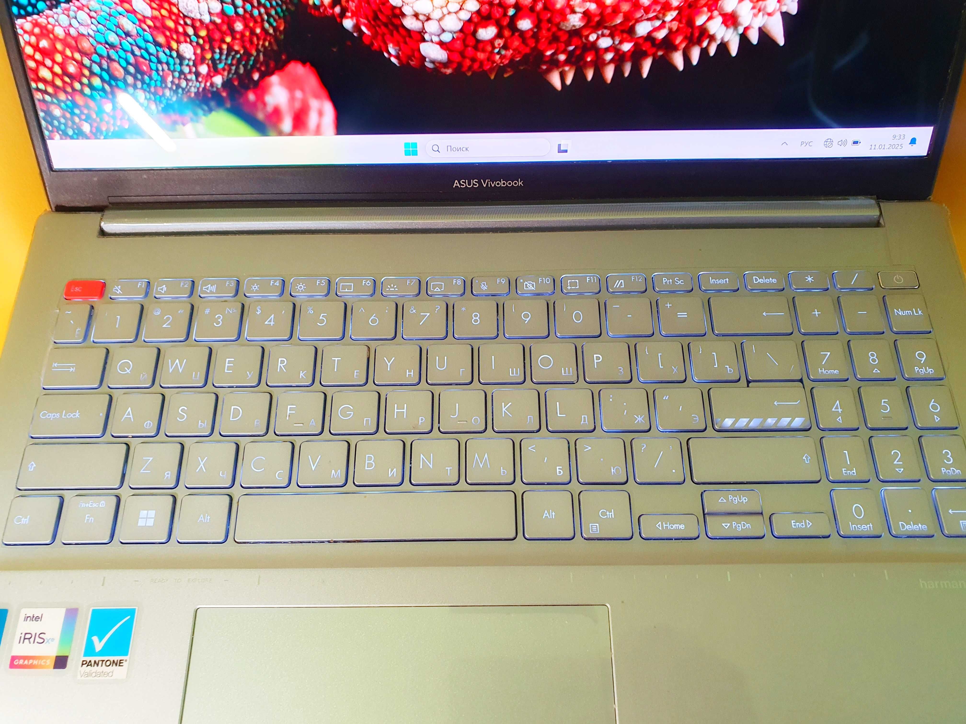 ASUS 16 OLED HDR, 4k 12500H 12 ядер+16 потоков, 16RAM. 512SSD