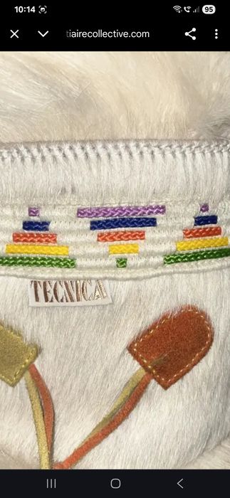 Vand cizme vintage  din par de oaie