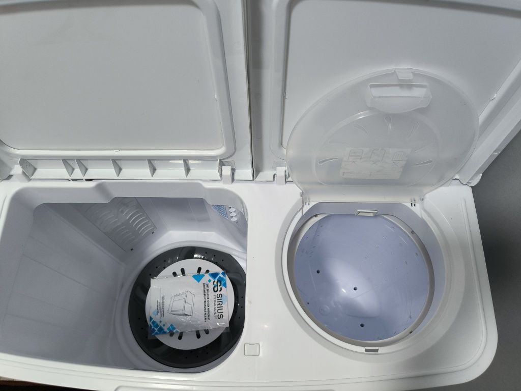 Sirius полавтомат кир машина 7 KG