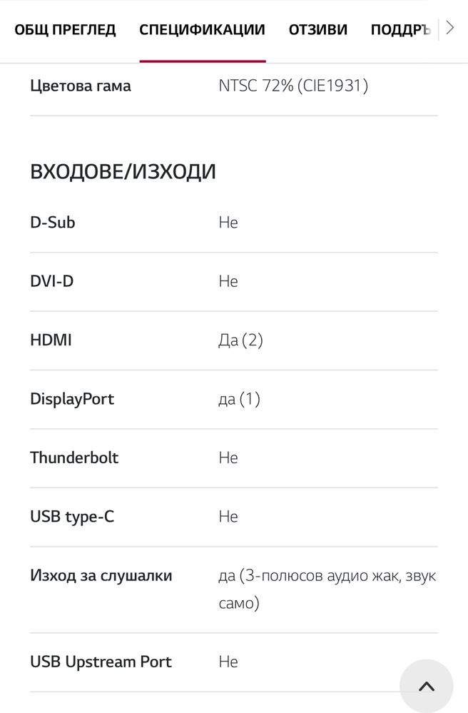 LG 24” UltraGear™ Full HD монитор за игри
