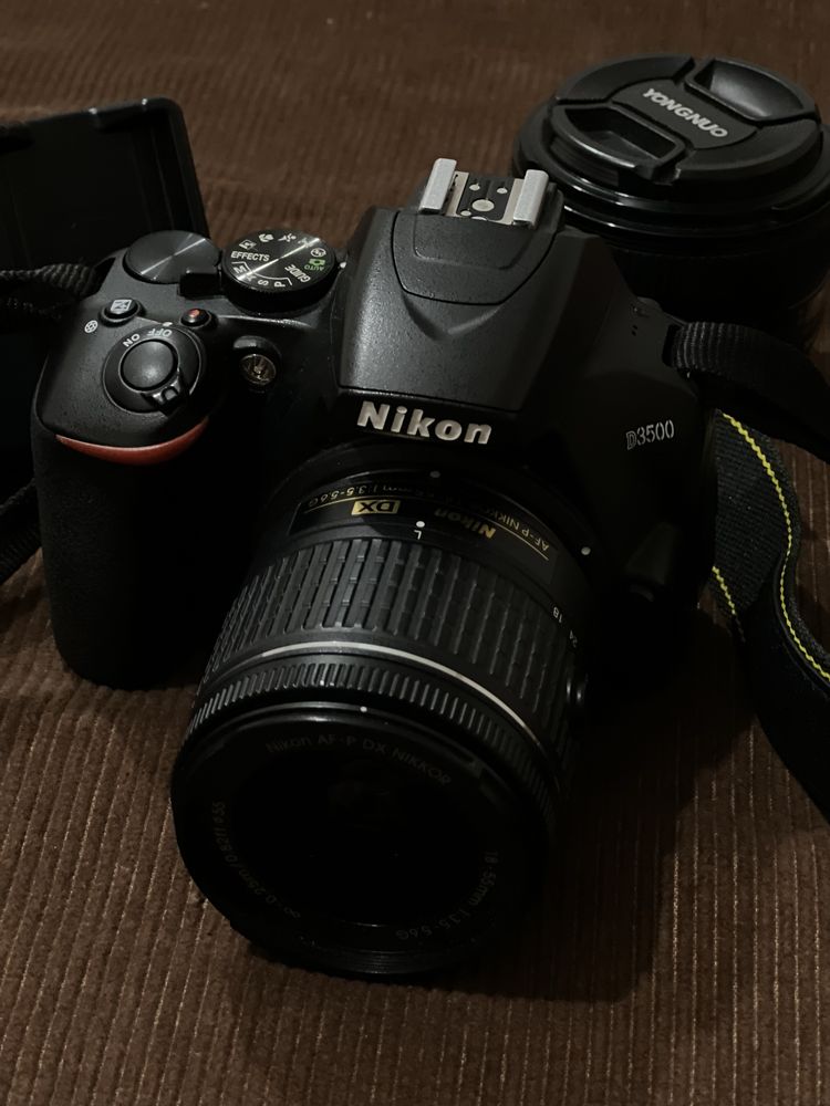 Nikon D3500+Объектив 50мм