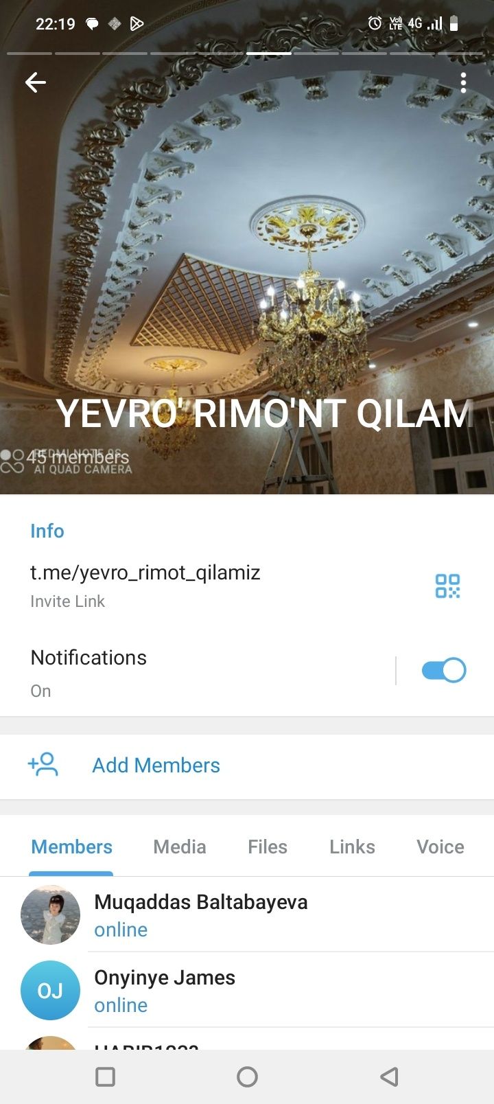 Rimont kvartira qilamiz