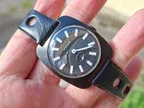 Ceas Mecanic Anker Vintage All  Black