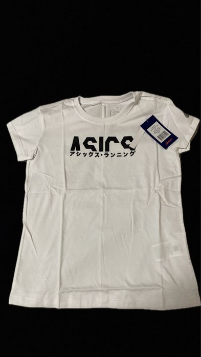 ASICS бяла дамска тениска