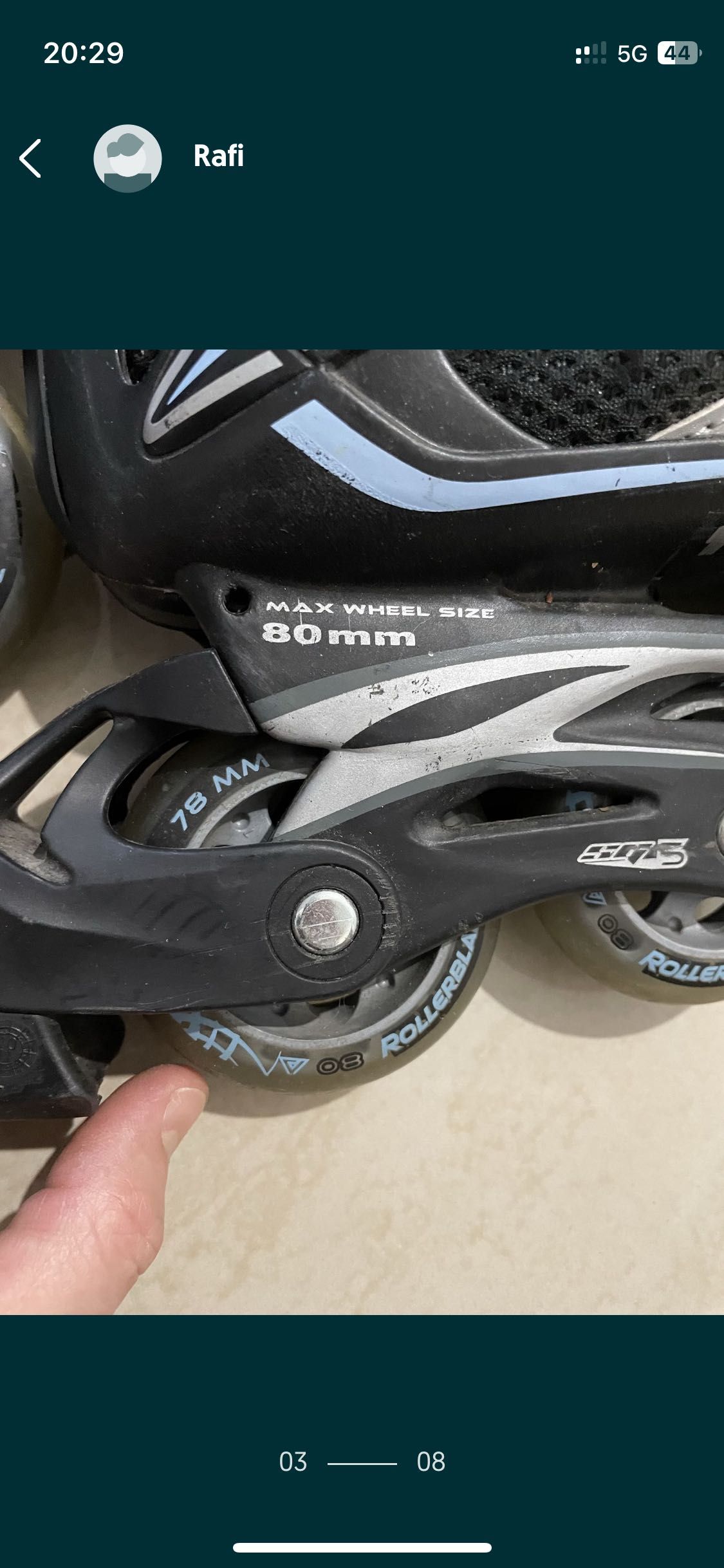 Patine cu rotile role Rollerblade 41