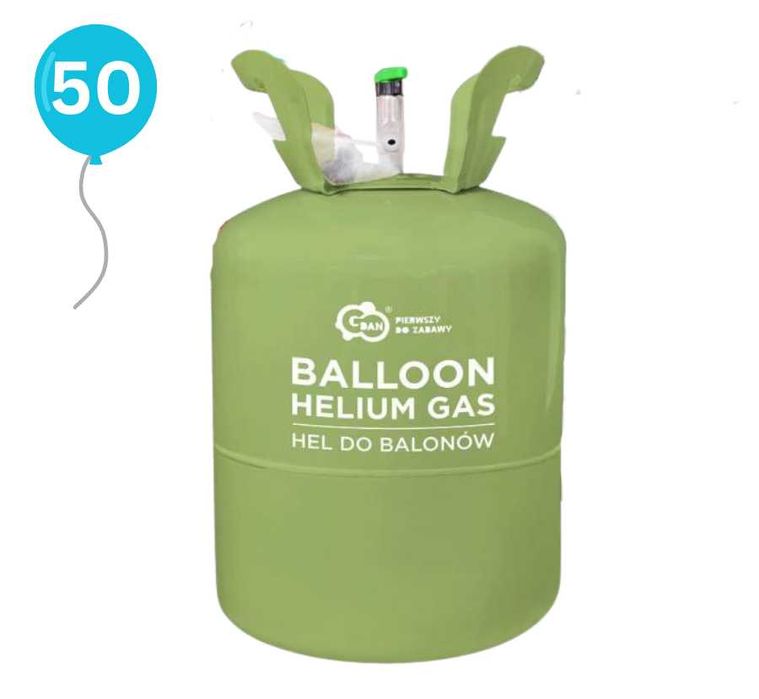 Хелий за балони (бутилки под наем)  БЕЗПЛАТНА ДОСТАВКА С BOX NOW