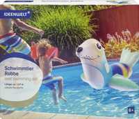 jucarie gonflabila piscina foca curcubeu copii fete baieti apa gigant