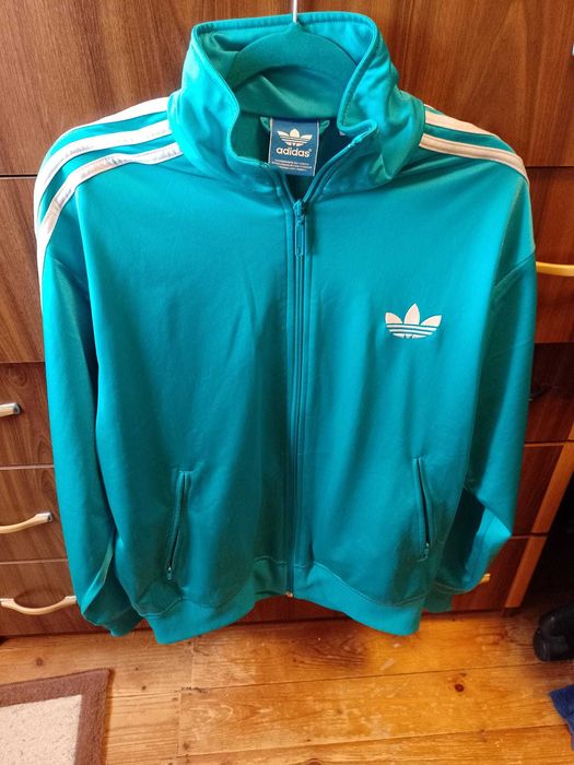 Bluza trening Adidas verde L