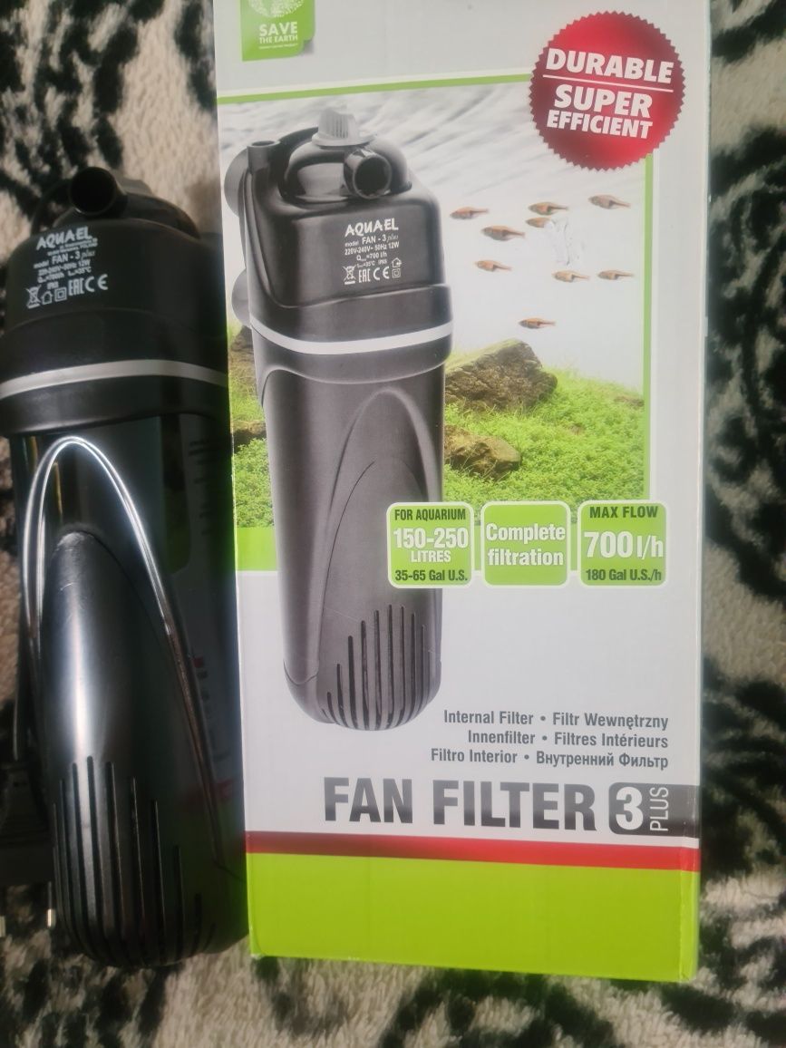 Продам аквариумный фильтр  FAN  FILTER 3