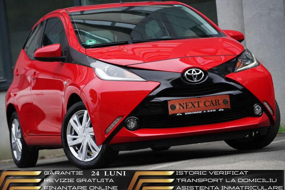 Toyota Aygo GARANTIE 24 LUNI*RATE*Revizie*Benzina*Automata*Navi*AC