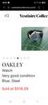 Ceas Oakley Crush 2.5 Polished Mother Of Pearl Blue Dial