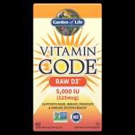 Продавам Garden of Life Vitamin Code RAW D3 - Витамин D3 - 5000 USA