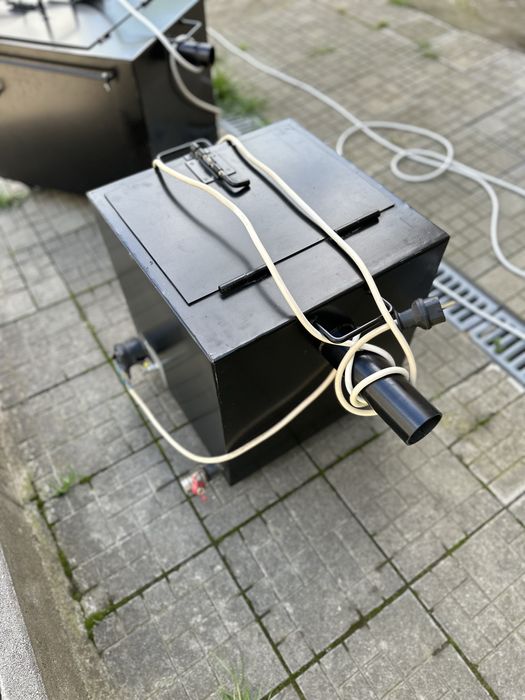 Masini gheata carbonica / fum greu.