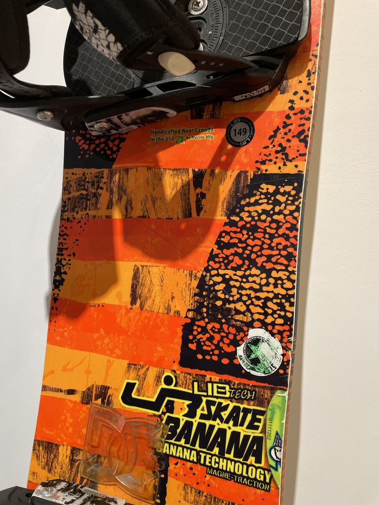 Placa Snowboard Skate Banana
