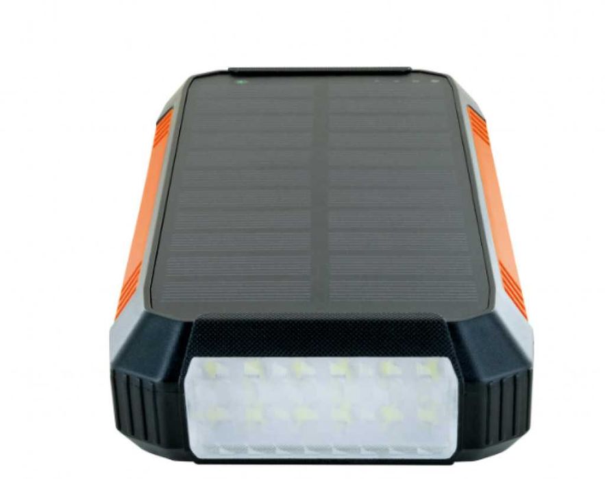 Соларна преносима батерия за телефон Schwaiger, с фенерче