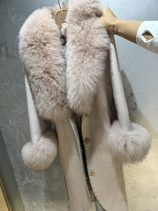 Зимно палто естествен пух