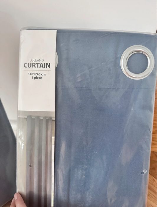Draperii opace Jysk bleumarin