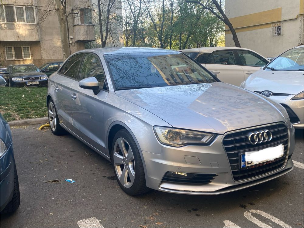 Audi A3 Berlina,2016,gri metalic,1.6TDI,automata S-tronic, 207.000km,