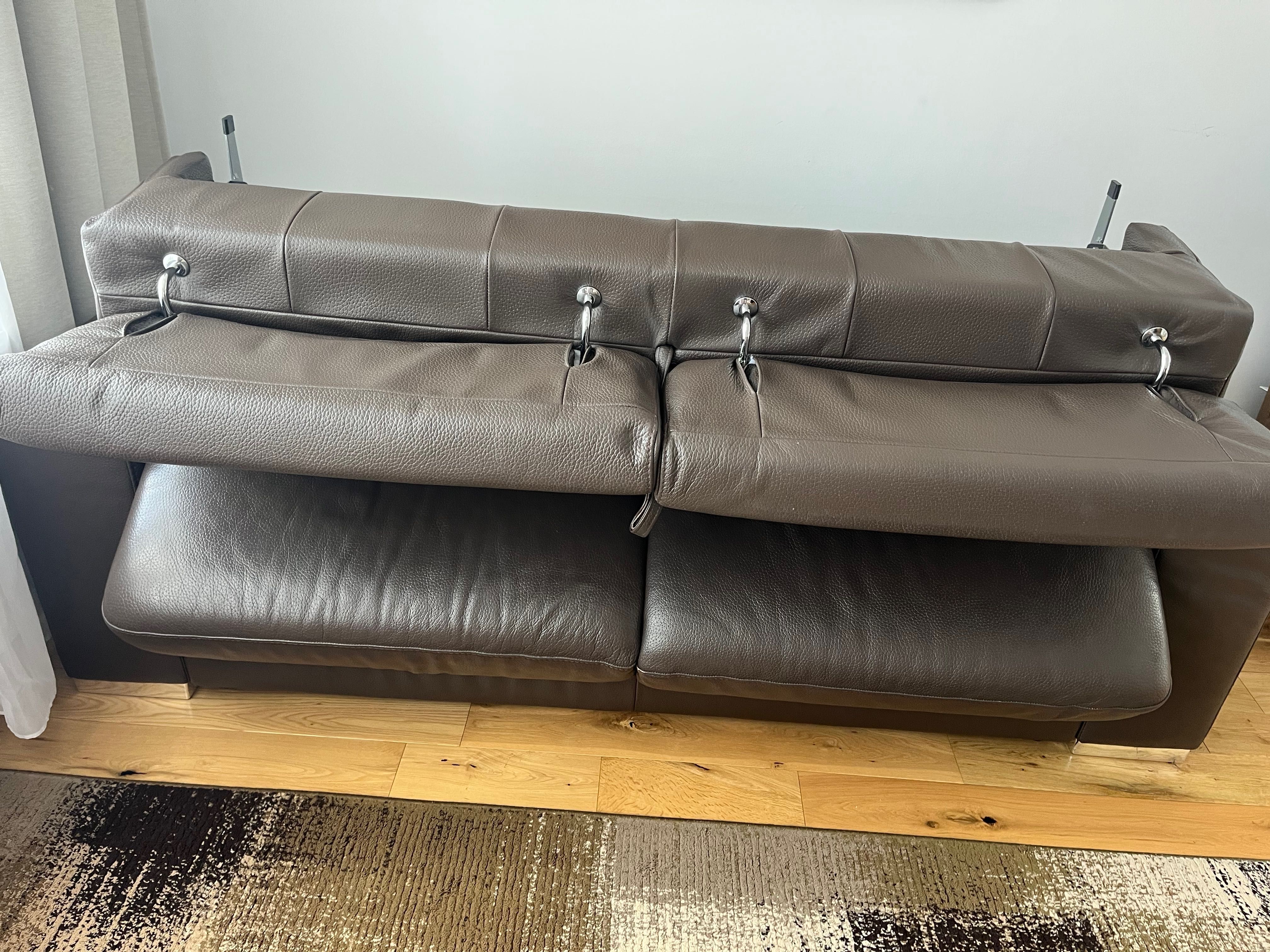 Диван от естествена кожа DFS Velocity(Kalamos) Sofa Bed