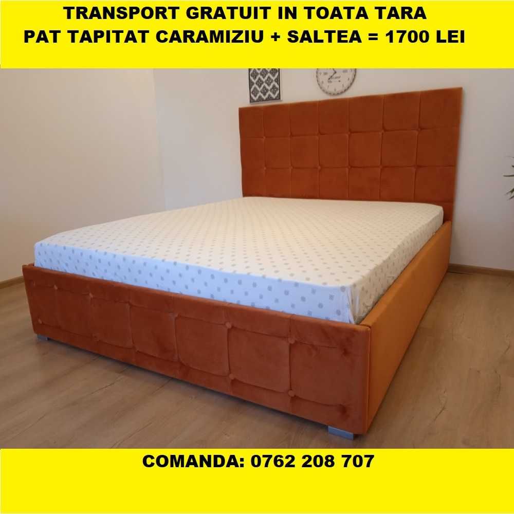 Pat Tapitat Turcoaz, Verde, Gri, Maro, Caramiziu, Alb, Negru.Coral 15