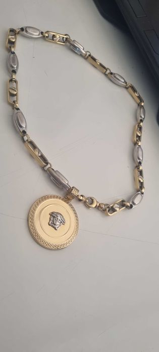 Lant aur 14K 50gr medalion 12gr