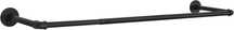 Suport haine Qlfyuu, 86-114 cm, montaj perete, extensibil, negru