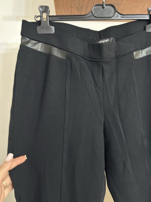 Colanti cu dungi din piele