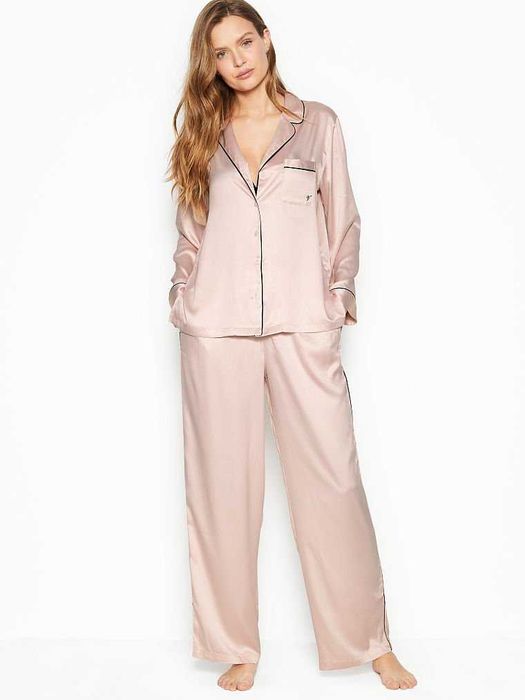 NOU! Pijamale din satin Victoria's Secret marimea XS