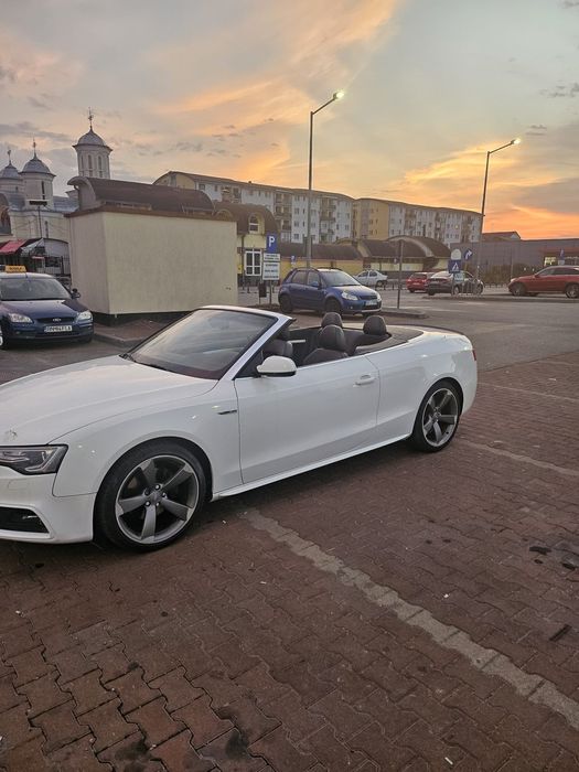 Audi A5 S- line  cabrio 2012