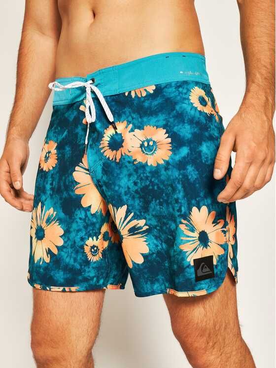 Quiksilver Highline Sprayed Daisy 17" BoardShorts ОРИГИНАЛ плажни/плув