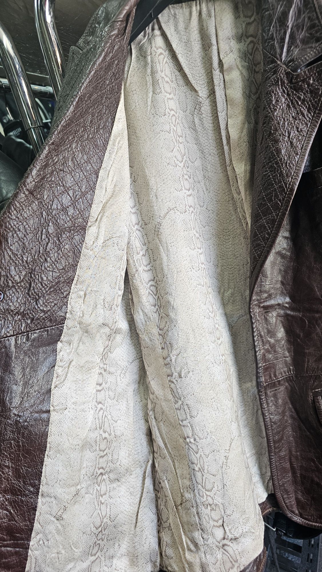 Geaca piele Roberto Cavalli M