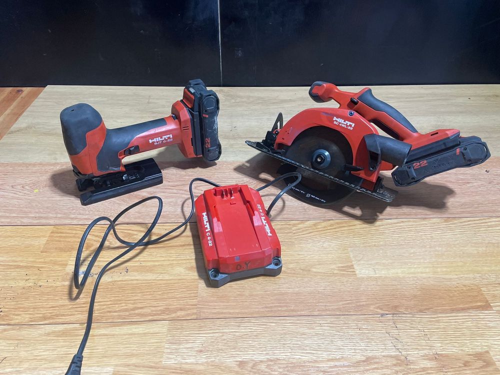Hilti nuron circular+ pendular + acumulatori+incarcator