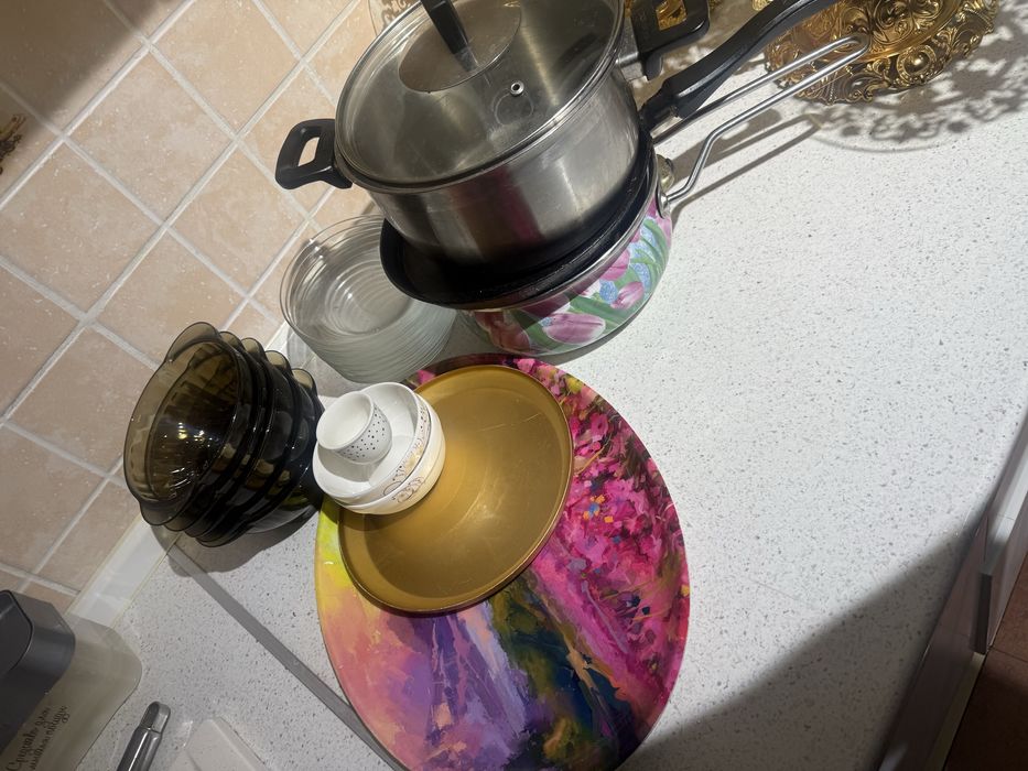 Посуда б/у связи с ремонтом